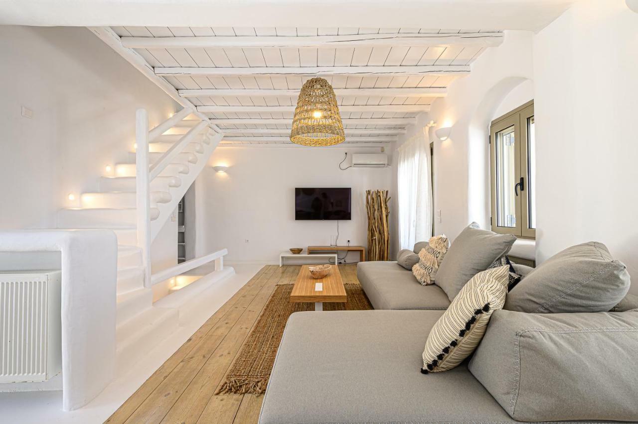 9 Muses Villas Mykonos Ornos  Dış mekan fotoğraf